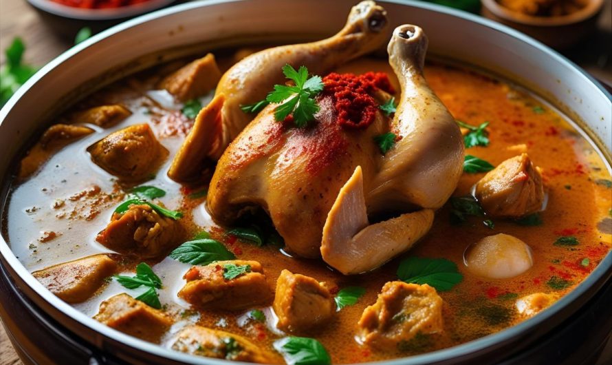 Biber Salçalı Tavuklu Türk Hotpot: Sulu Güveç Tarifi