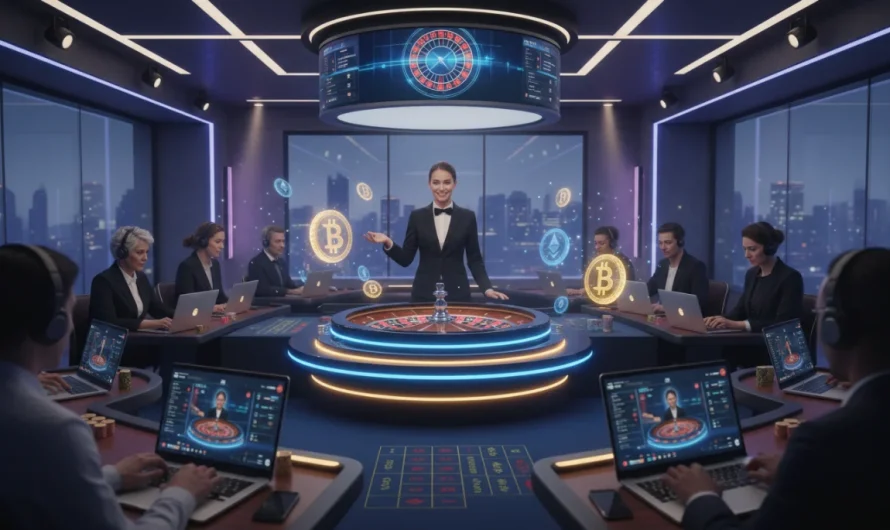 Kripto Canlı Krupiye Masalarında Heyecan